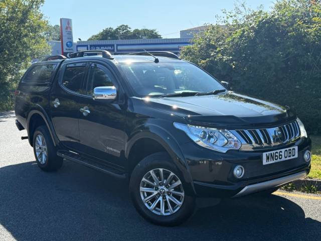 Mitsubishi L200 2.4 Double Cab DI-D 178 Barbarian 4WD Auto Pick Up Diesel BLACK