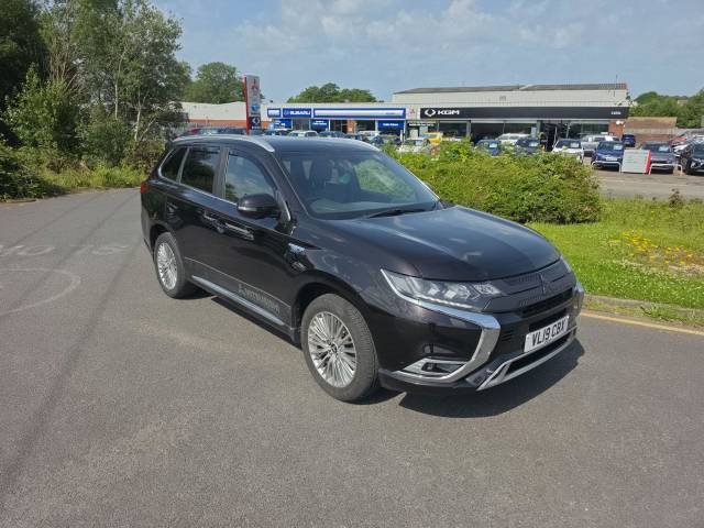 Mitsubishi Outlander 2.4 PHEV 4h 5dr Auto Estate Petrol / Electric Hybrid BLACK