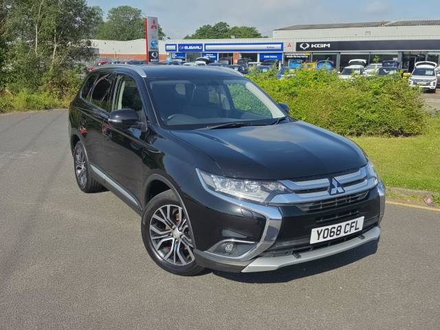 Mitsubishi Outlander 2.2 DI-D 4 5dr Auto Estate Diesel BLACK